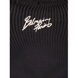 Balmain T-shirts and Polos Black