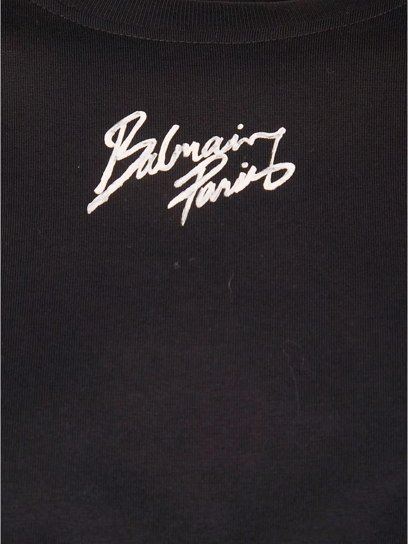 Balmain T-shirts and Polos Black