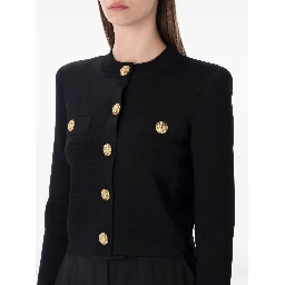 Balmain Sweaters Black