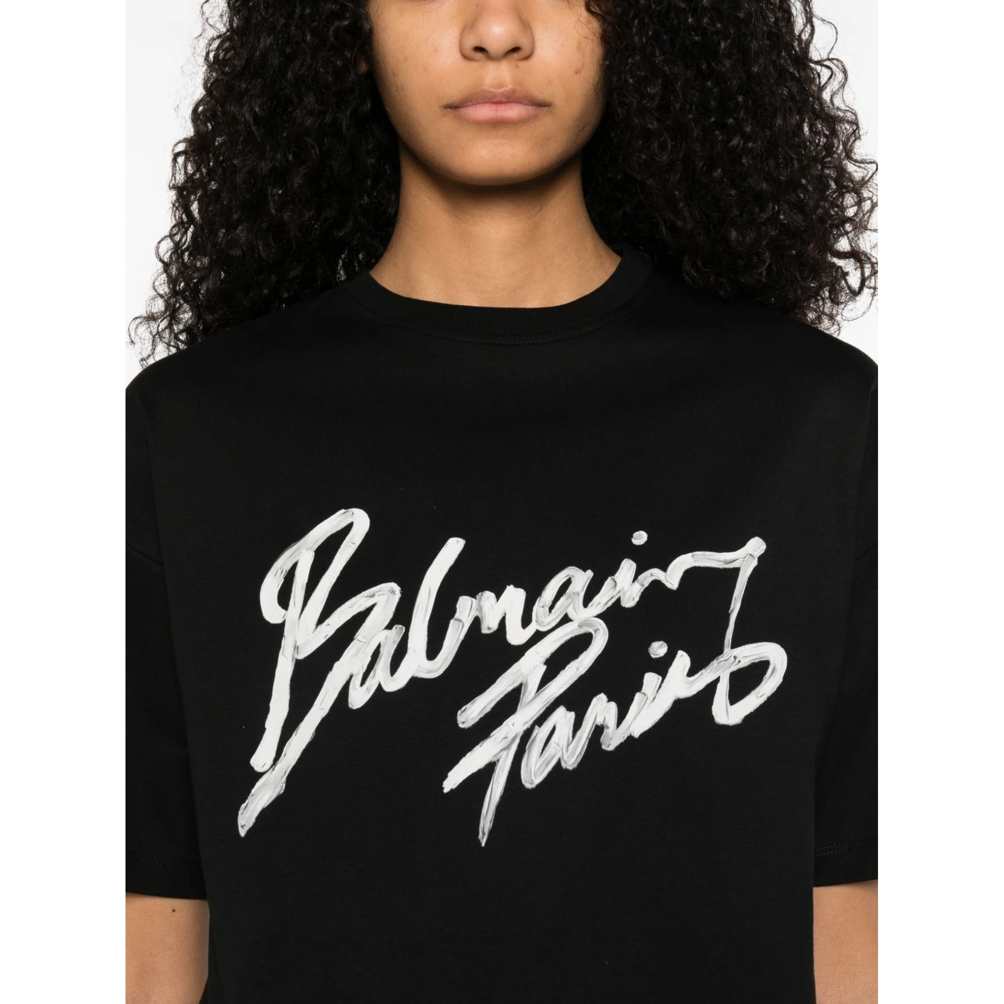 Balmain T-shirts and Polos Black