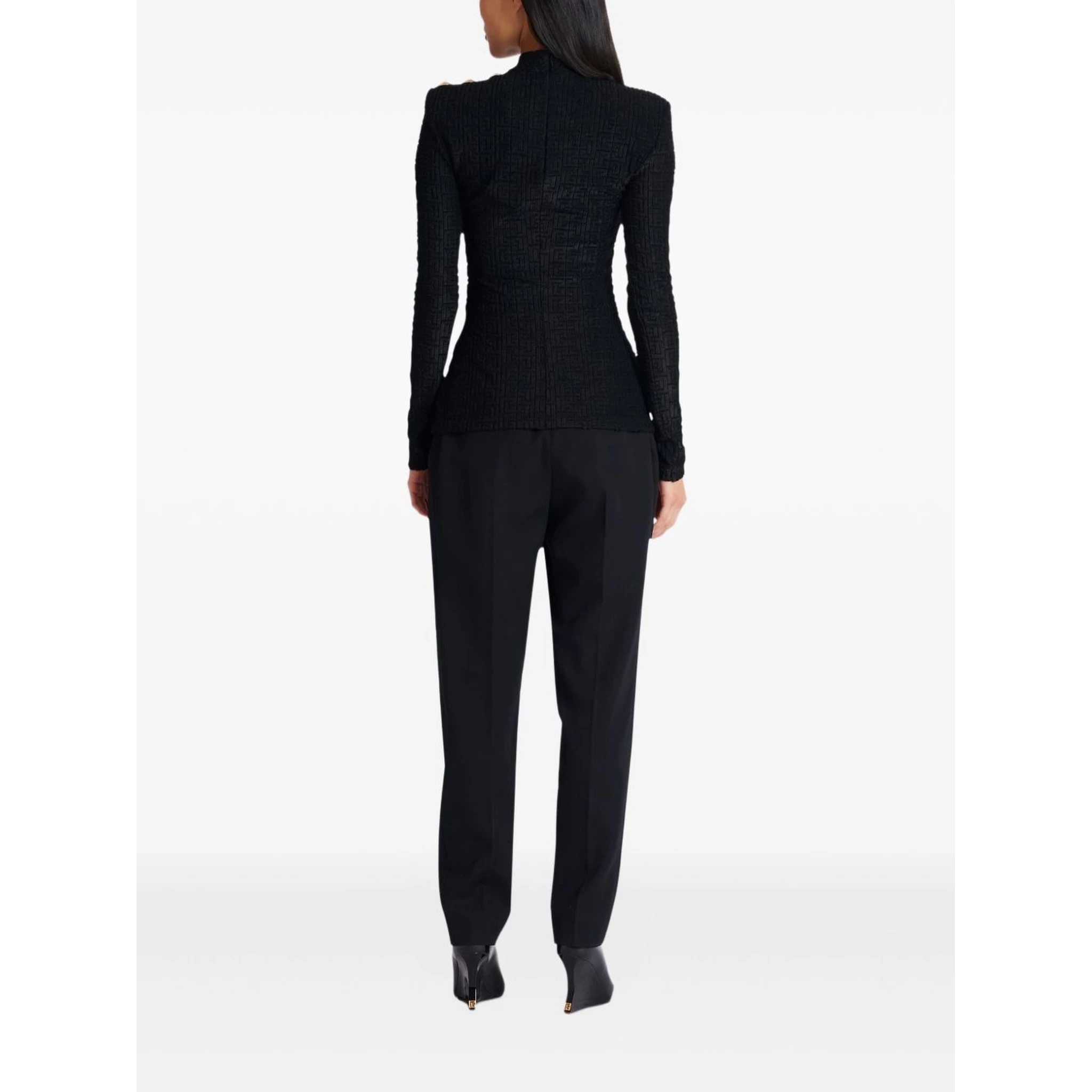 Balmain Sweaters Black