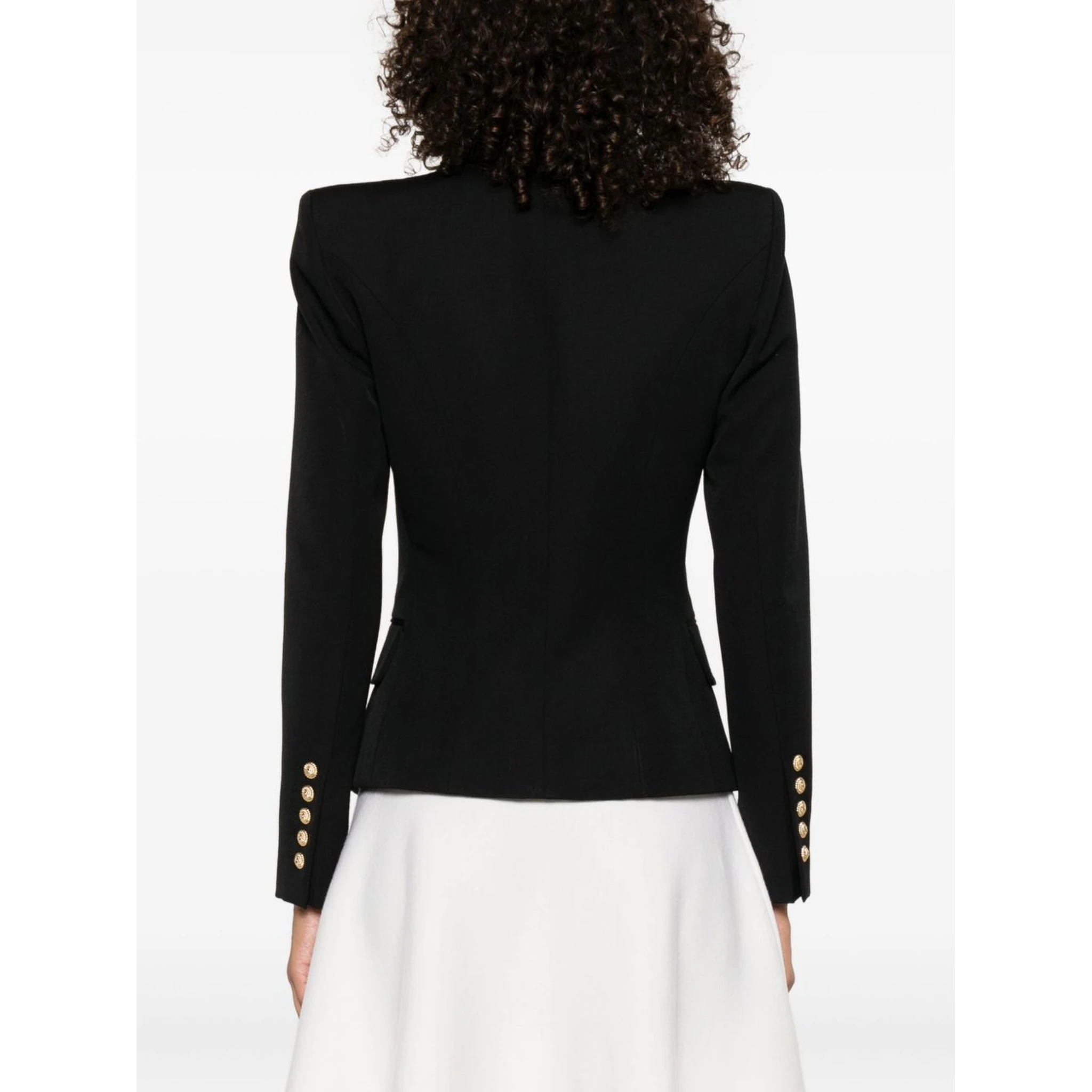 Balmain Jackets Black