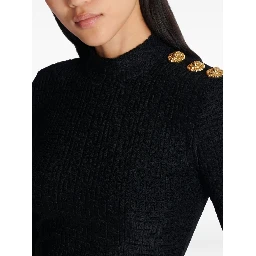 Balmain Sweaters Black