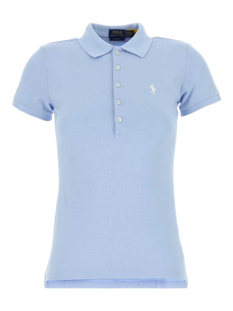 JULIE POLO-SLIM-SHORT SLEEVE-POLO SHIRT