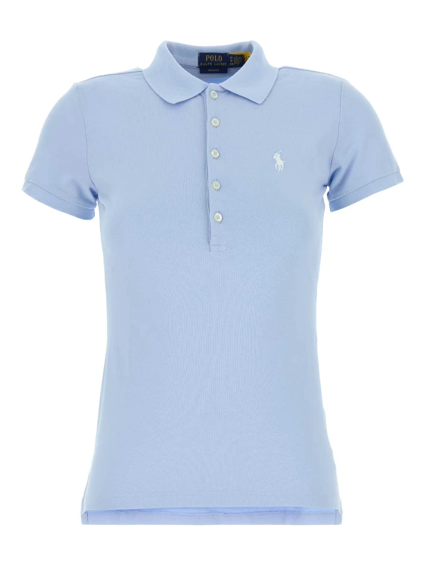 JULIE POLO-SLIM-SHORT SLEEVE-POLO SHIRT
