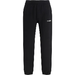 Black Cotton Joggers (Workout Pants)