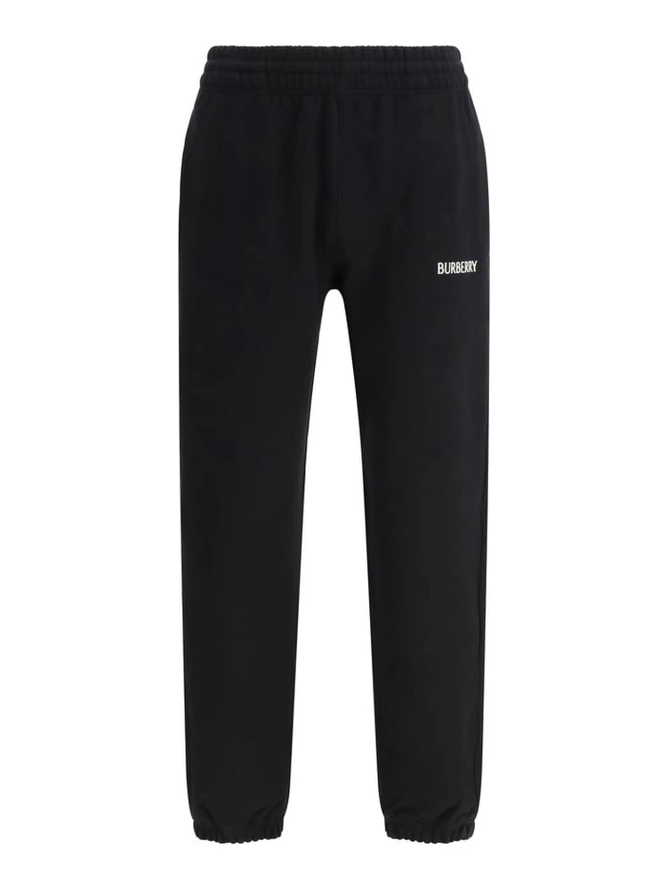 Black Cotton Joggers (Workout Pants)