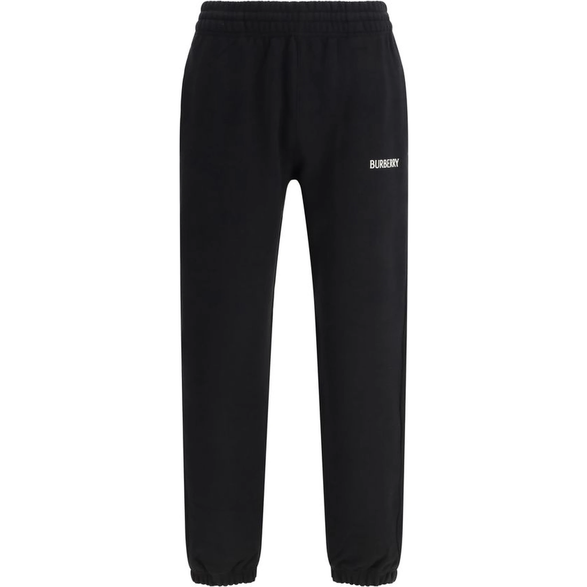 Black Cotton Joggers (Workout Pants)
