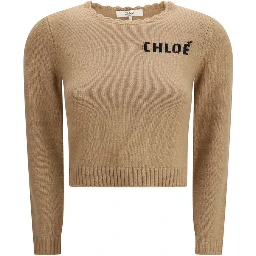 Brown Wool Sweatshirt
