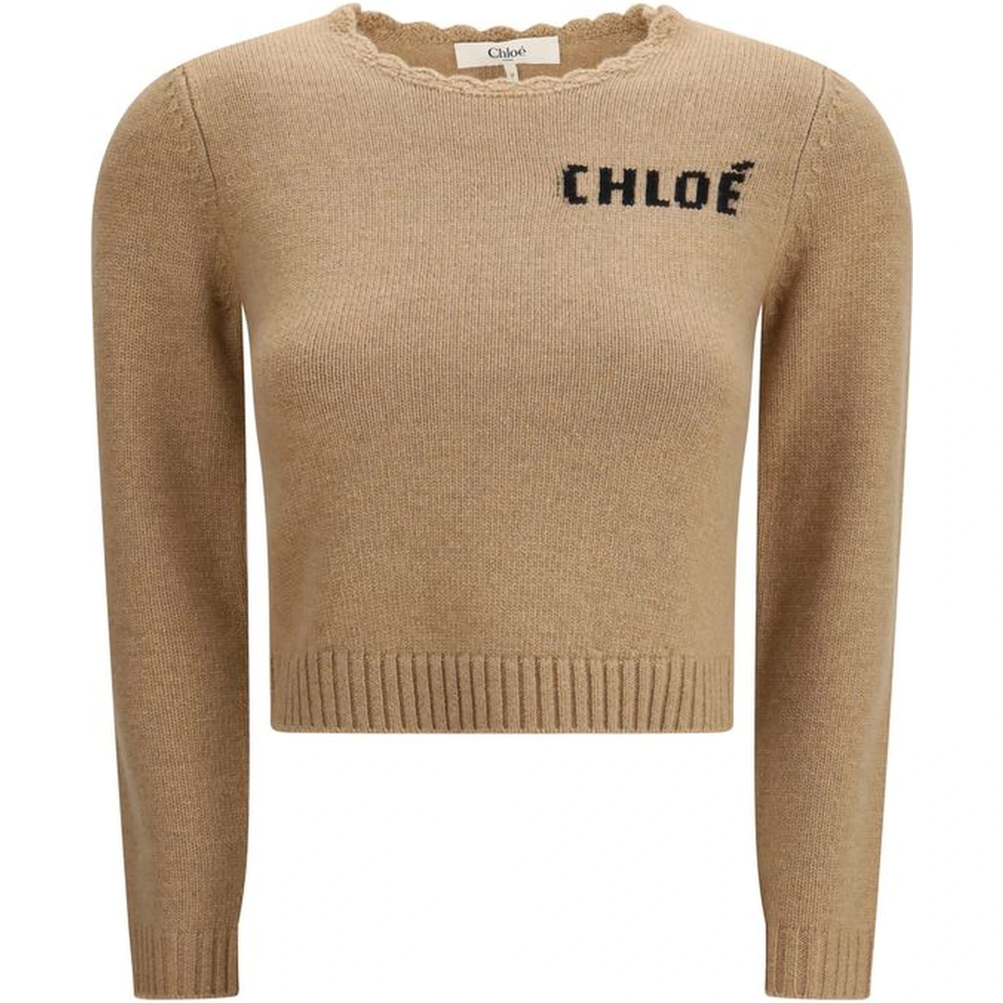 Brown Wool Sweatshirt