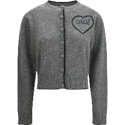 Gray Wool Cardigan