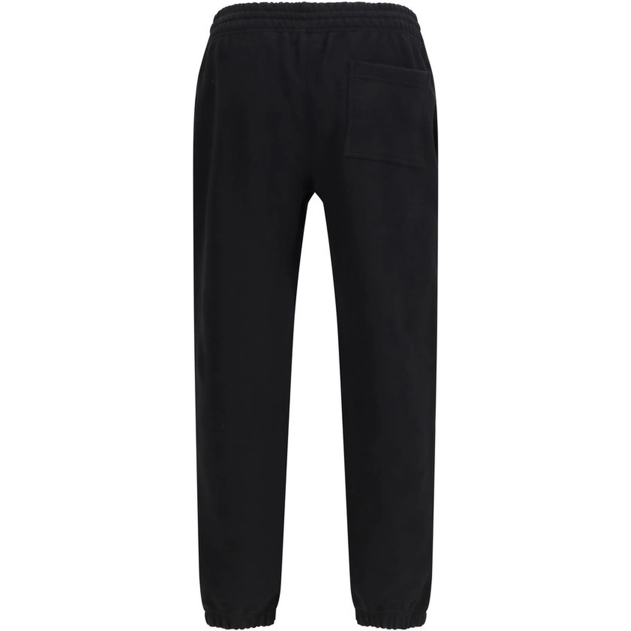 Black Cotton Joggers (Workout Pants)