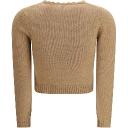 Brown Wool Sweatshirt