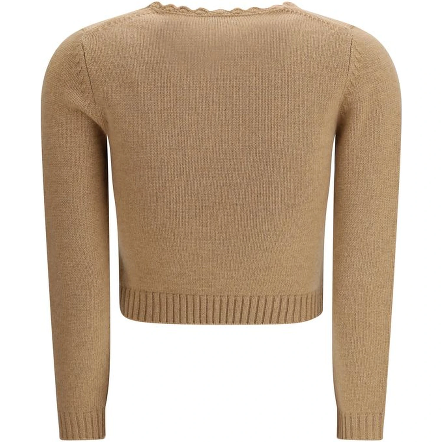 Brown Wool Sweatshirt