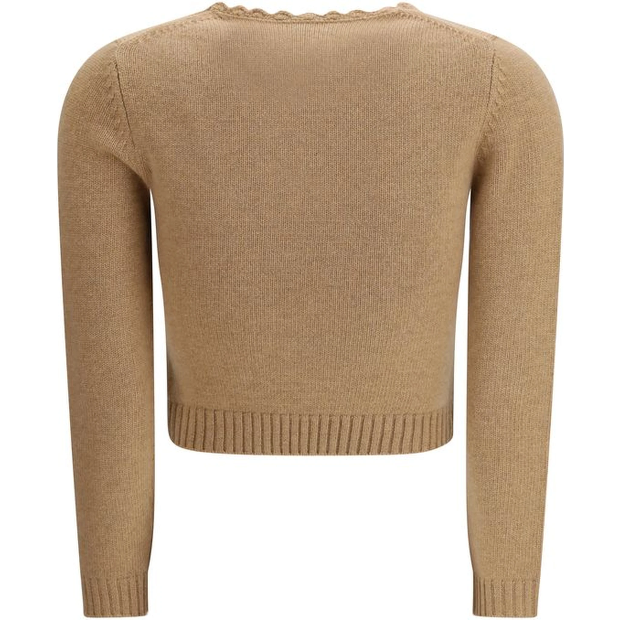 Brown Wool Sweatshirt