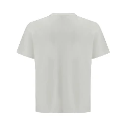 تي شيرت قطني أبيض