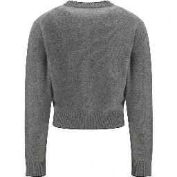 Gray Wool Cardigan