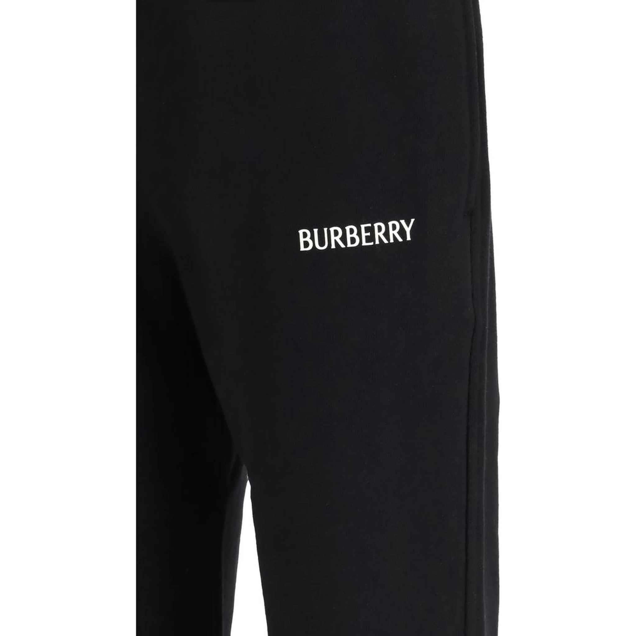 Black Cotton Joggers (Workout Pants)