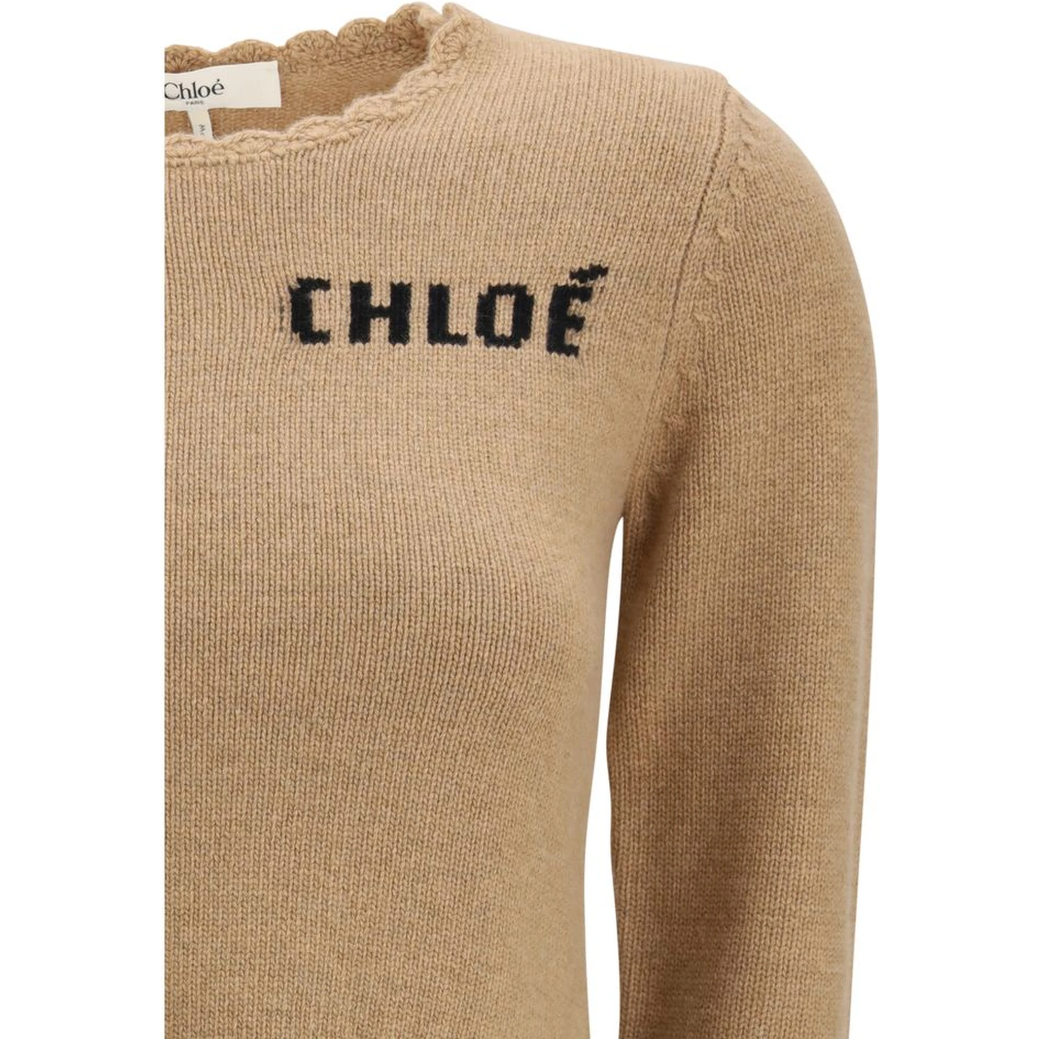 Brown Wool Sweatshirt