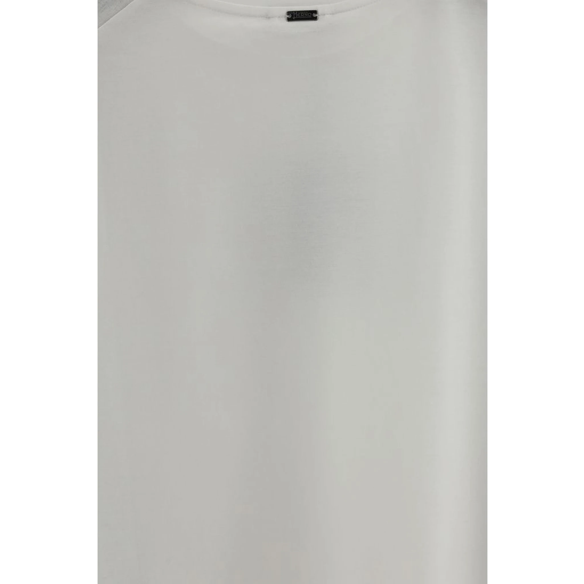 تي شيرت قطني أبيض