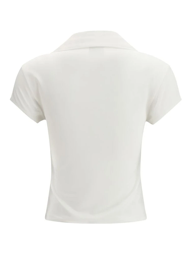 White Cotton Polo Shirt alternative