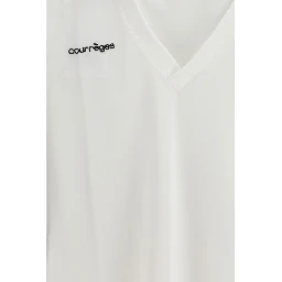 White Cotton Polo Shirt