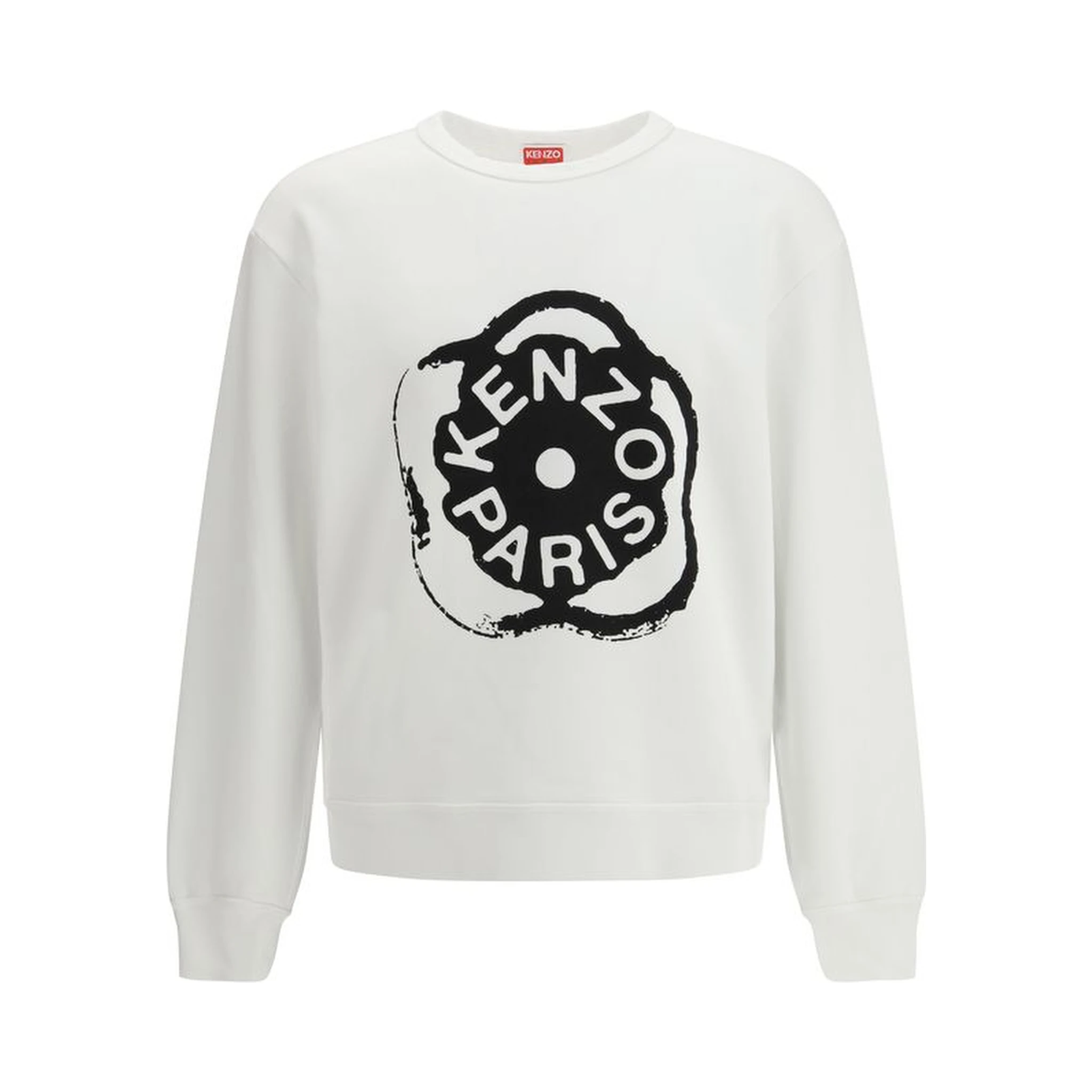 White Cotton Sweatshirt