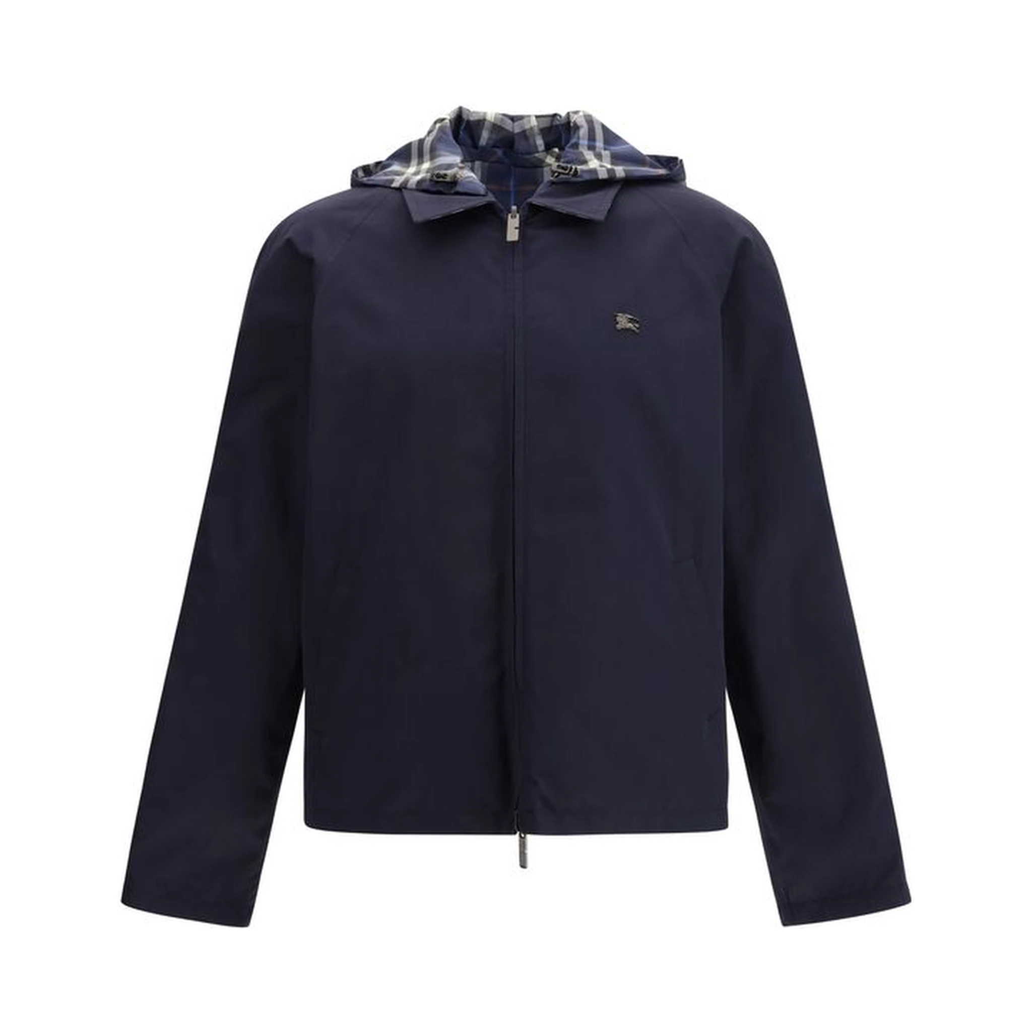 Blue Polyester Jackets And Coat