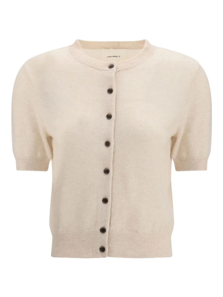 Cream Cashmere Cardigan