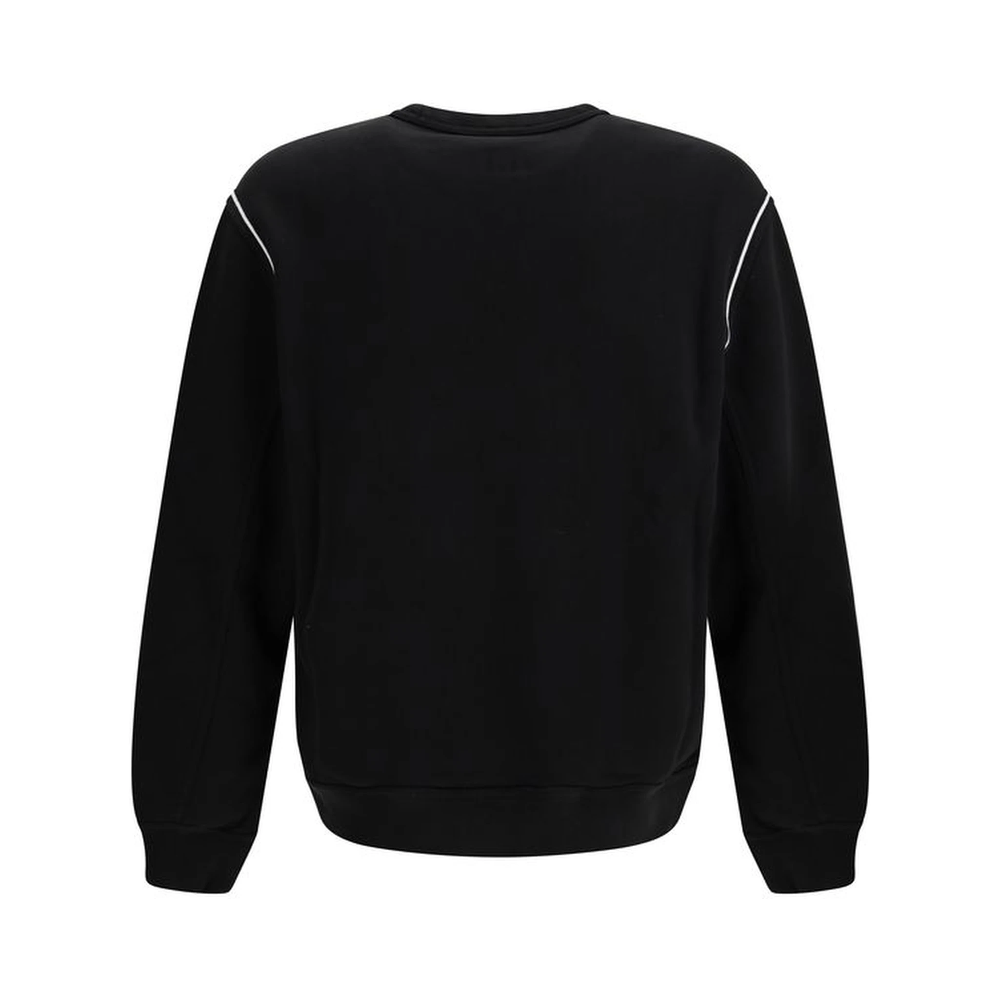 Black Cotton Sweatshirt