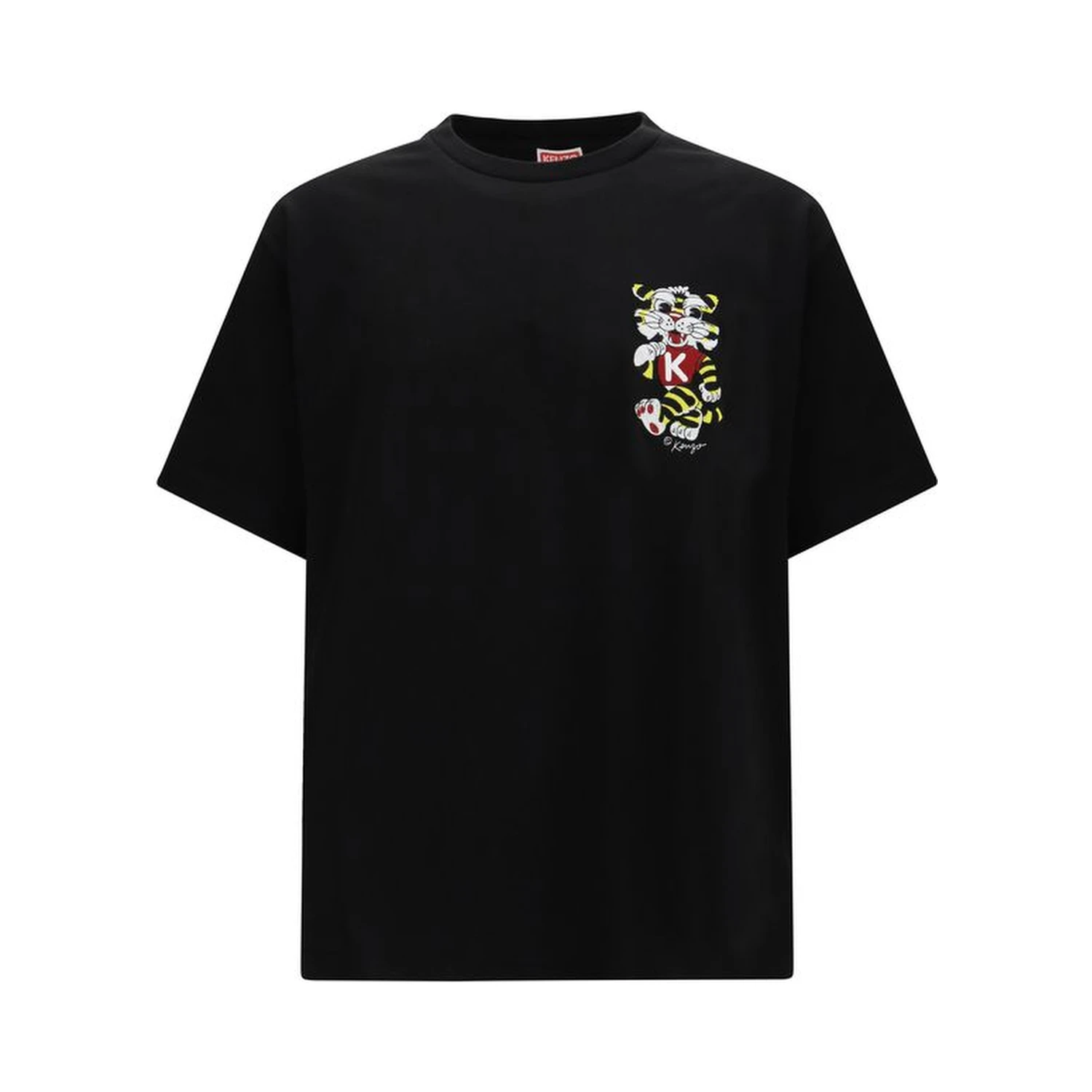 Black Cotton T-Shirt