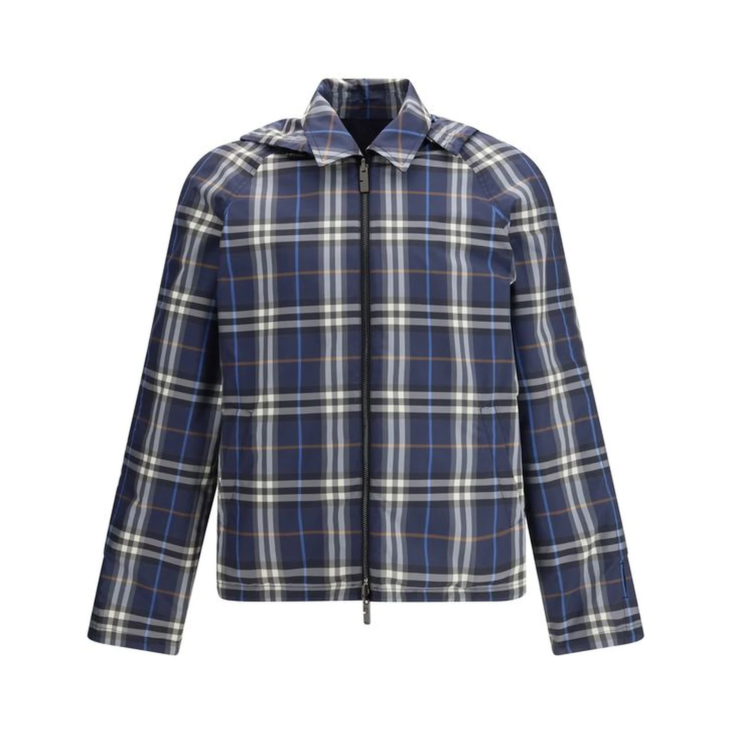 Blue Polyester Jackets And Coat