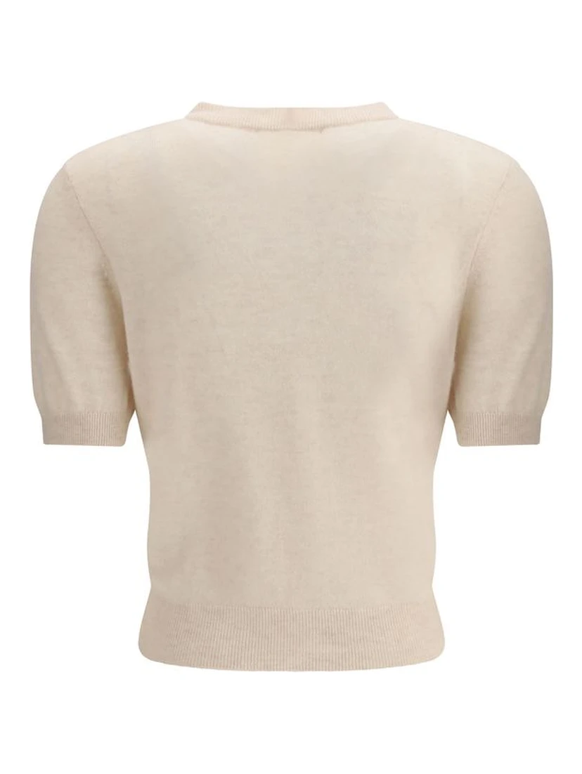 Cream Cashmere Cardigan