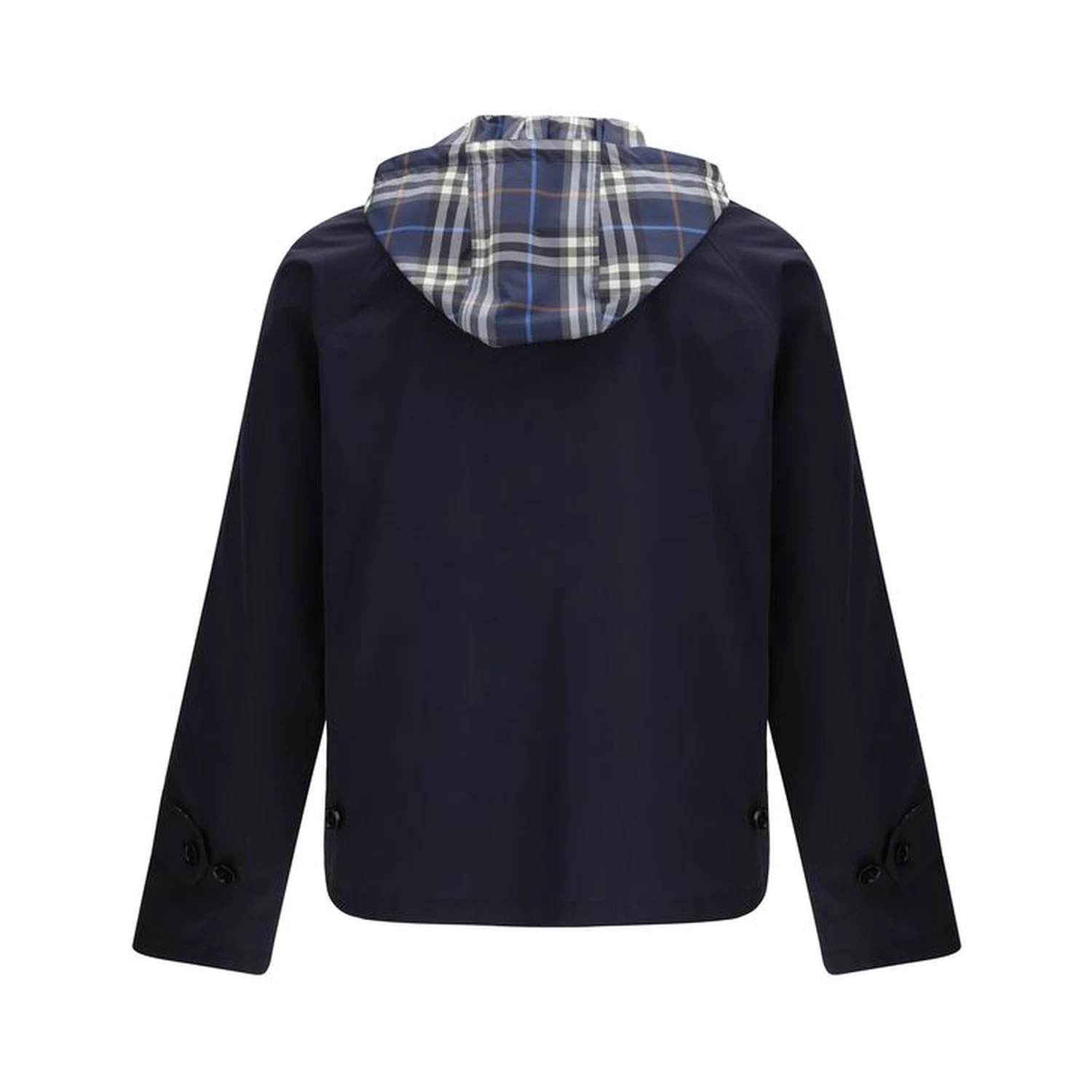 Blue Polyester Jackets And Coat