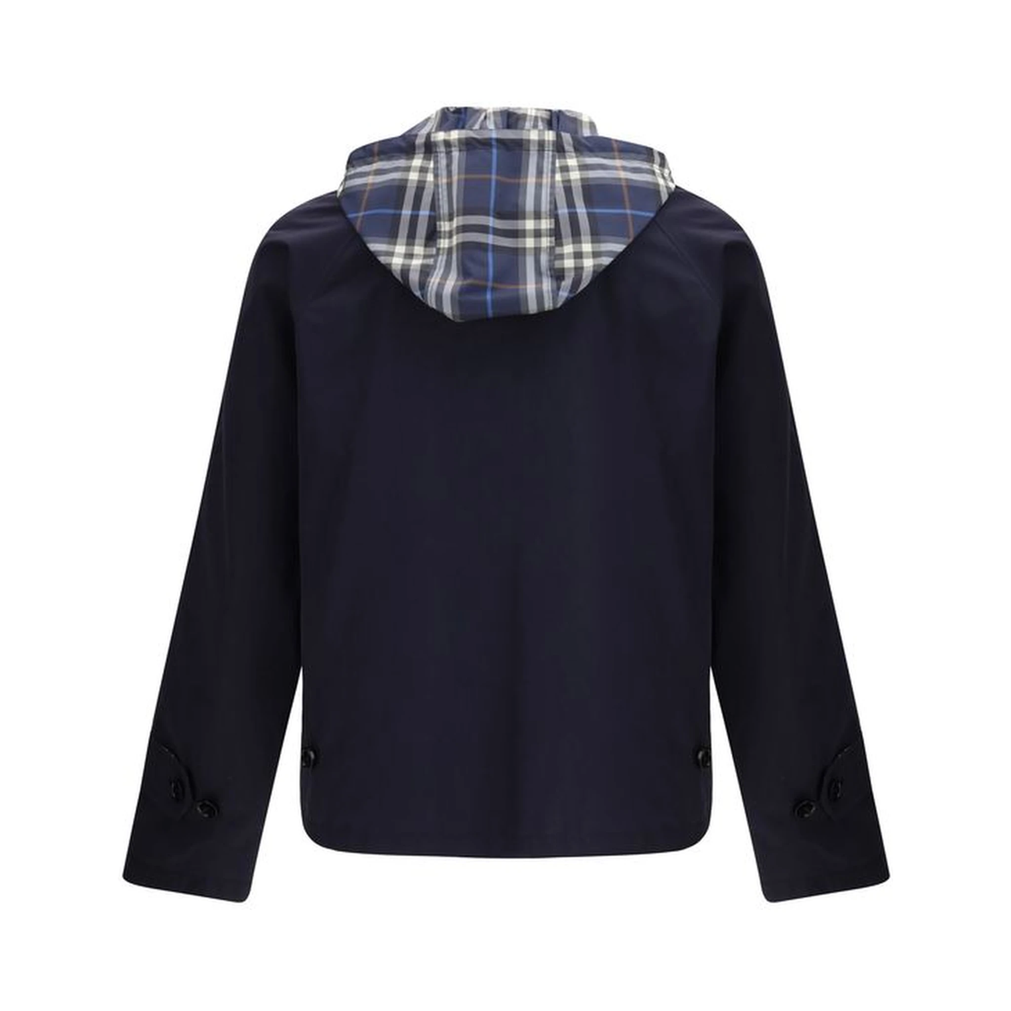 Blue Polyester Jackets And Coat