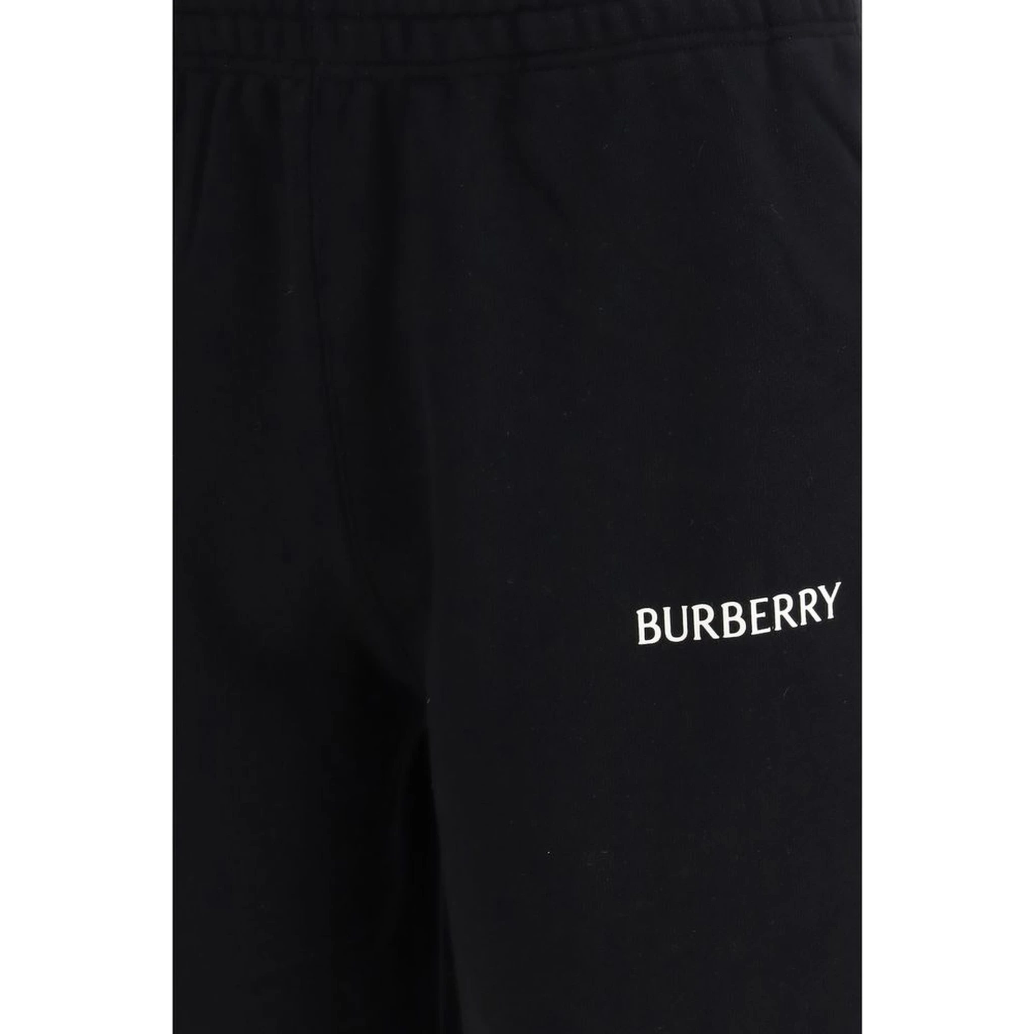 Black Cotton Bermuda Shorts