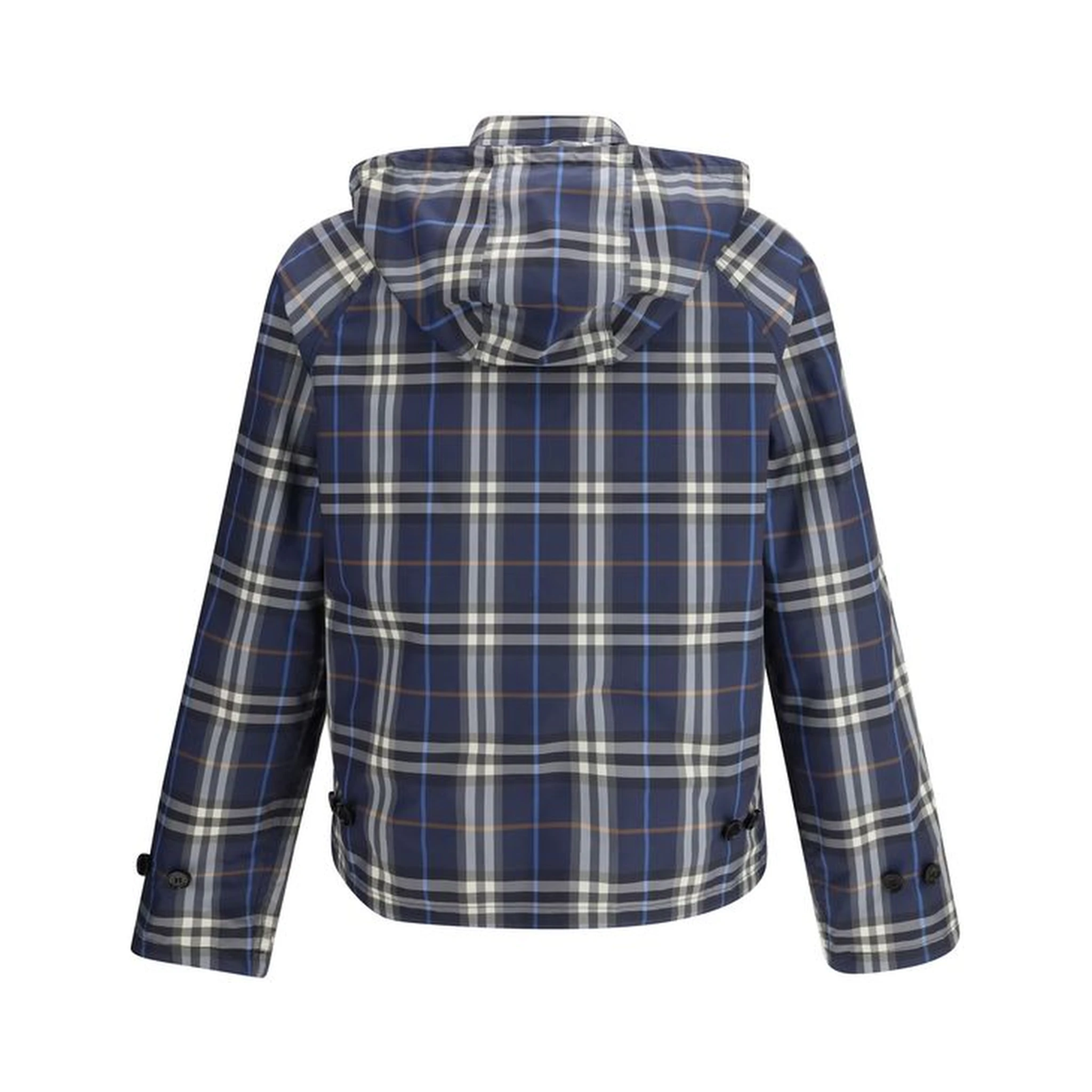 Blue Polyester Jackets And Coat