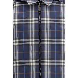 Blue Polyester Jackets And Coat