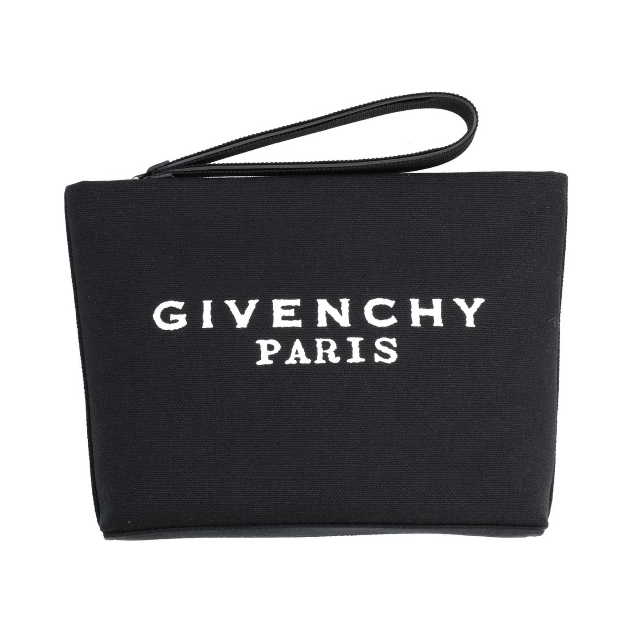 CLUTCH BAG WITH LOGO