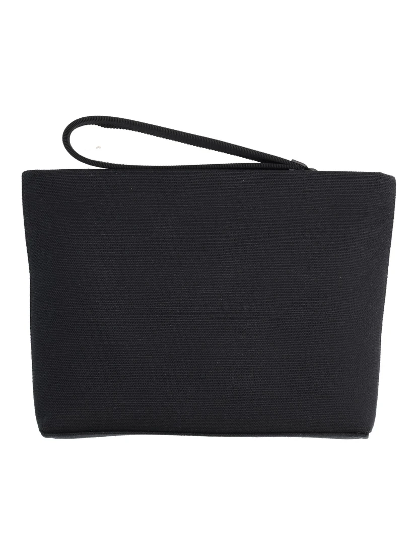 CLUTCH BAG WITH LOGO