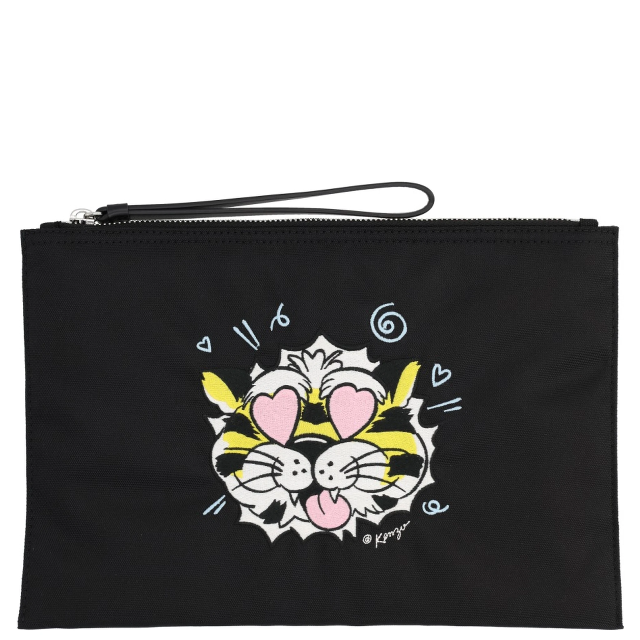 "KENZO WILD TIGER" CLUTCH BAG