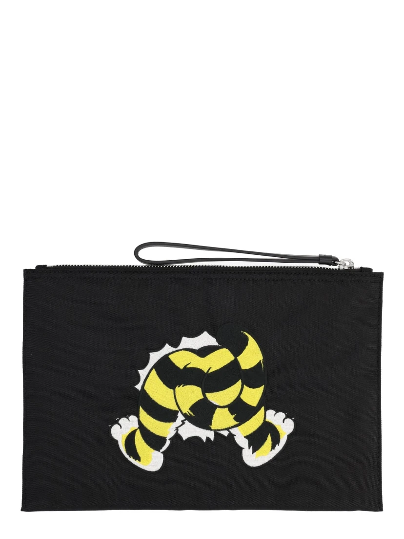 "KENZO WILD TIGER" CLUTCH BAG