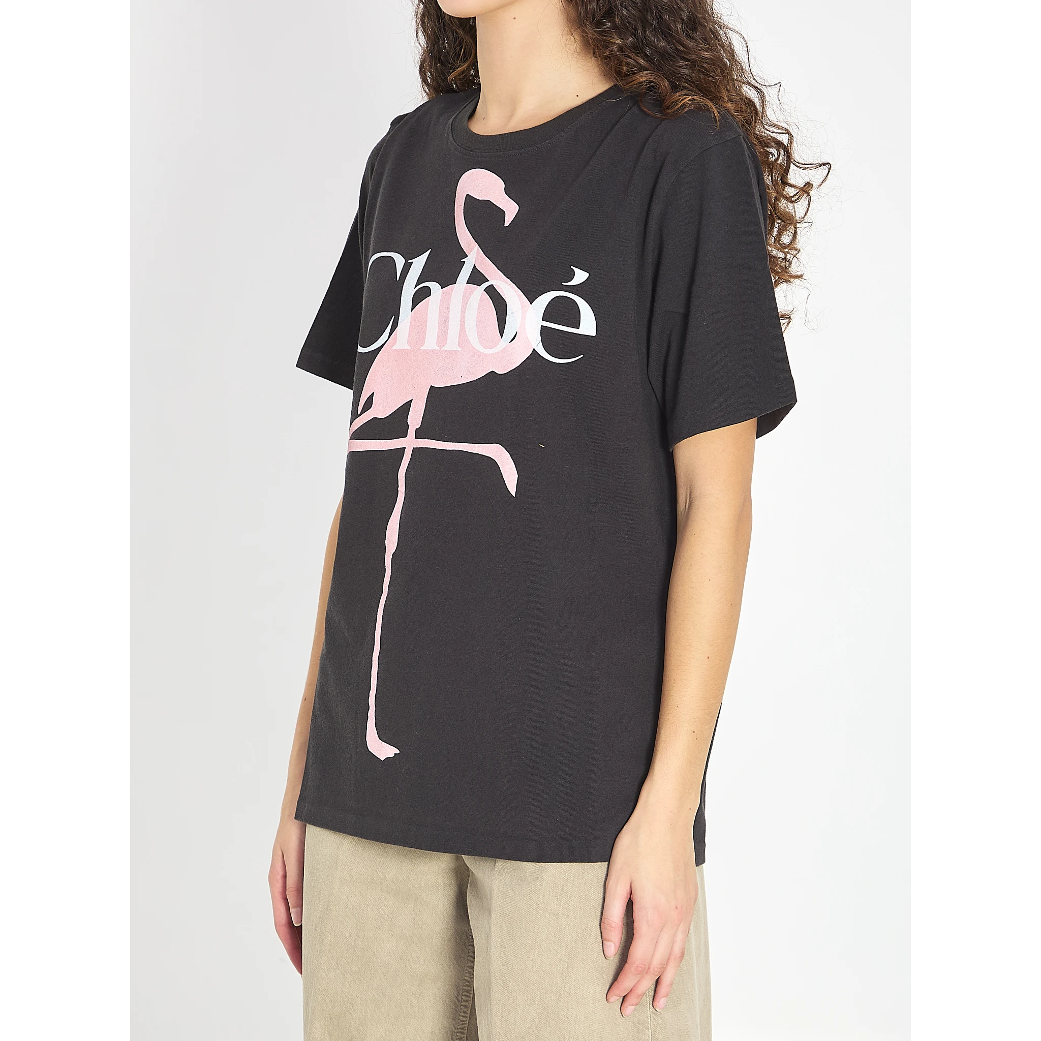 Oversized T-shirt with logo