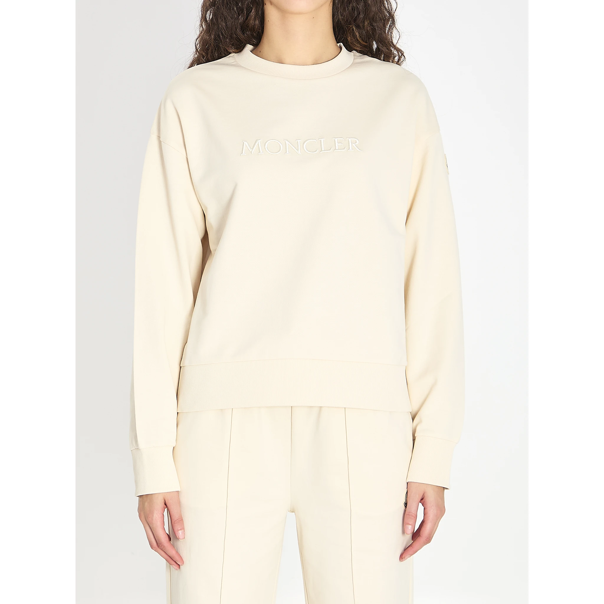 Cotton crewneck sweatshirt