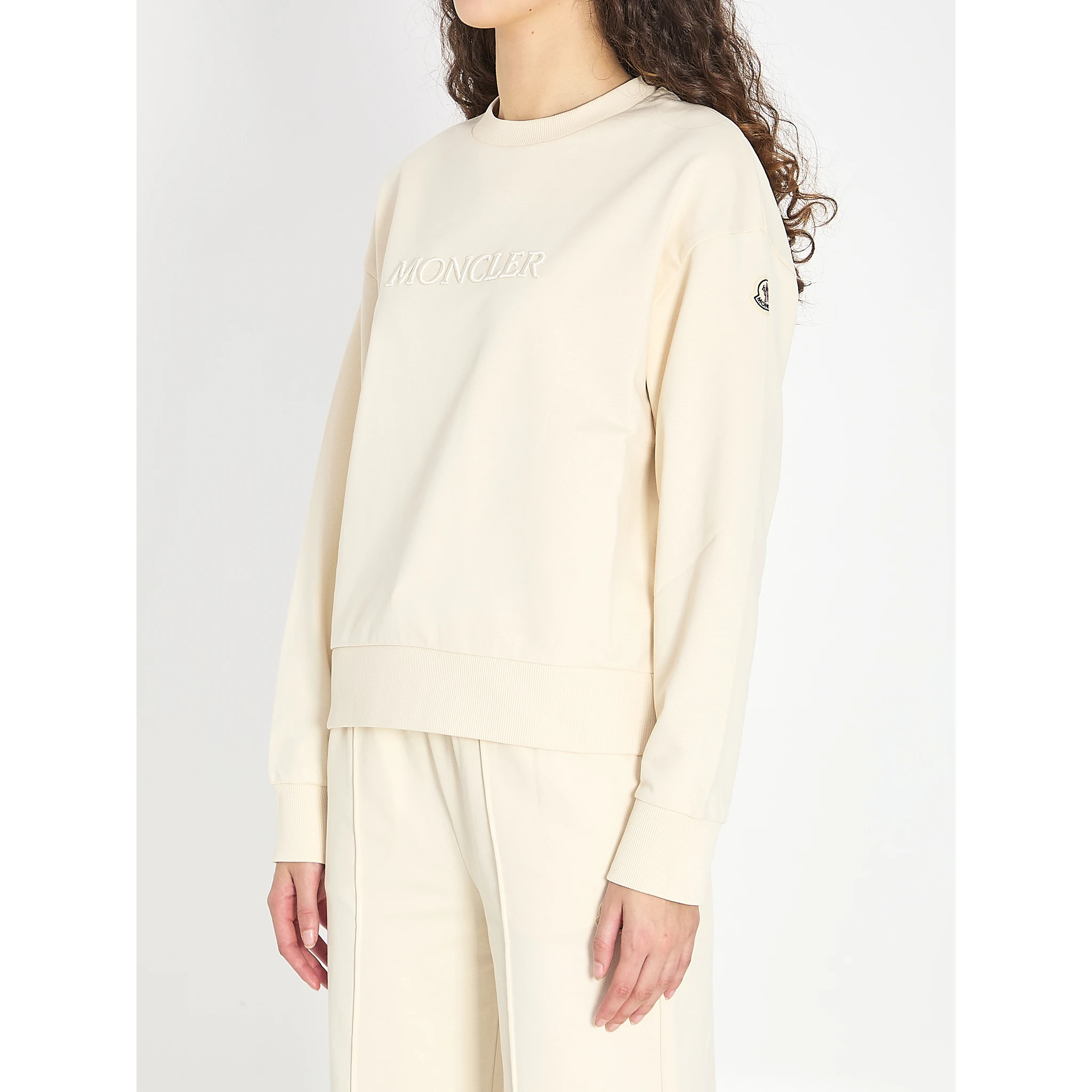 Cotton crewneck sweatshirt