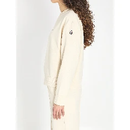 Cotton crewneck sweatshirt