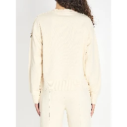 Cotton crewneck sweatshirt