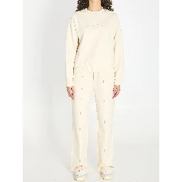 Cotton crewneck sweatshirt