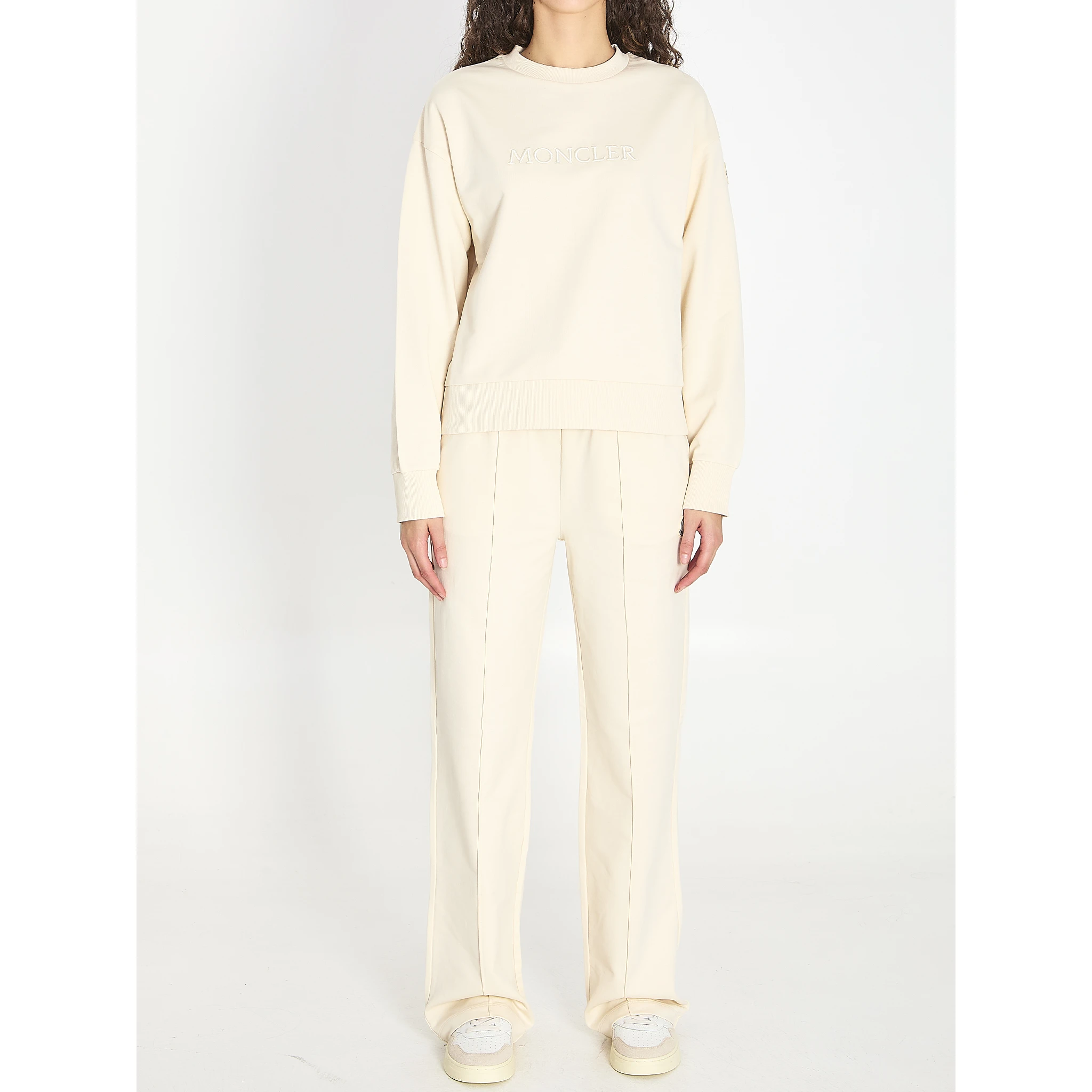 Cotton crewneck sweatshirt