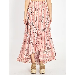 Bohémien Rebellion midi skirt